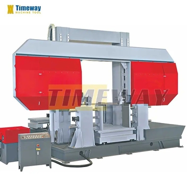 1.5kW Motor hidráulico de potência Máquina de serrar banda de metal semiautomática para corte de metal