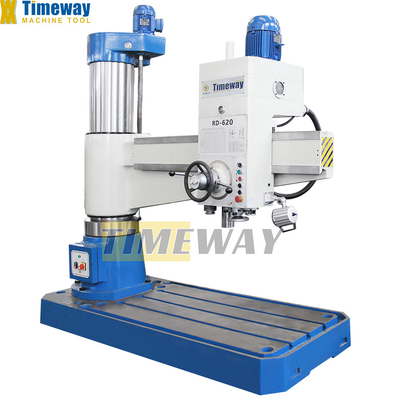 5Máquina de perfuração radial de potência de motor principal de.5kw RD-620 com 63 mm Max. Capacidade de perfuração