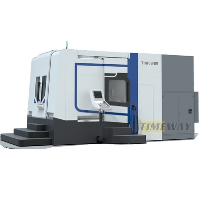 Máquina de fresagem CNC de 5 eixos de alta precisão HFMC1250 para centro de usinagem horizontal