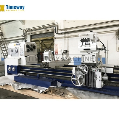 Máquina de torno horizontal de grande porte de trabalho pesado com poste de ferramenta de 8 estações Al-1250C