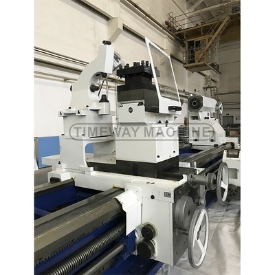 Máquina de torno horizontal de grande porte de trabalho pesado com poste de ferramenta de 8 estações Al-1250C