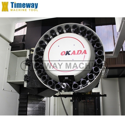 Centro de usinagem vertical de fresagem CNC de 3 eixos altamente VMC1270G com sistema de controle GSK / Fanuc / Siemens