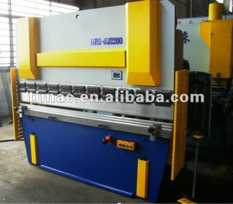 40 toneladas Pressão 2200 mm comprimento freio de pressão hidráulica para 2000 mm mesa de trabalho