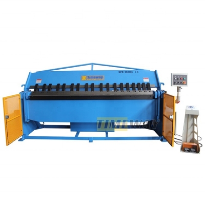 Máquina hidráulica de dobragem de aço carbono HFM-3x2500 Peso 2750KG para processamento de metais