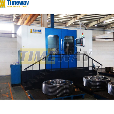 Máquina de desburo de engrenagens CNC de potência YK1500 para camfering de engrenagens de disco 18000 KG peso