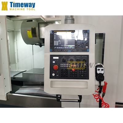 Máquina de fresagem CNC de metal com 600 mm de viagem de mesa e 8000rpm velocidade do fuso