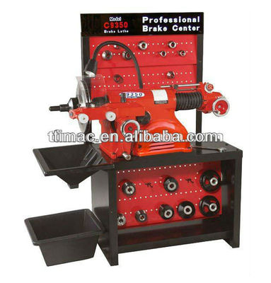 Máquina de torno de travagem de obras de construção C9350 C9350C para renovação de discos e tambores