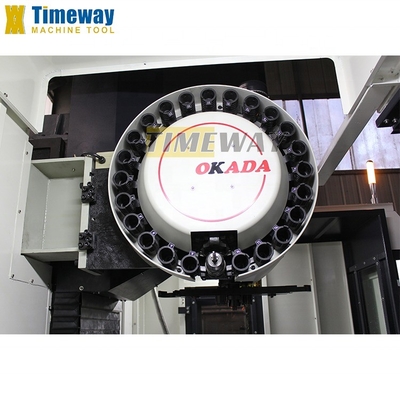 GSK/Fanuc/Siemens Control 3 Axis Vertical Machining Center com 1100mm X Table Travel