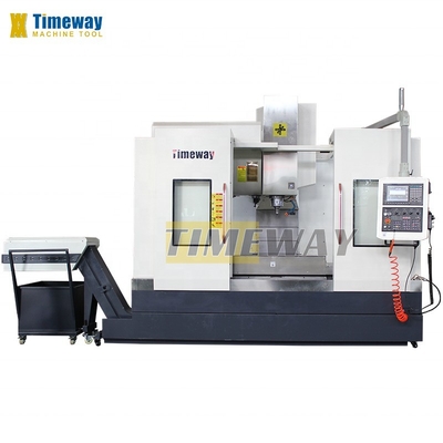 Timeway VMC850 CNC Centro de usinagem vertical FANUC Sistema de controlo Máquina de fresagem de metal