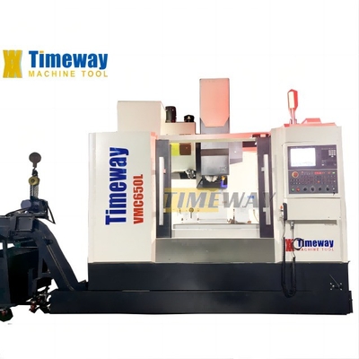 Equipamento de primeira linha das lojas de materiais de construção Centro de usinagem vertical VMC650L de 3 eixos