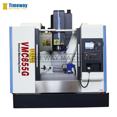 Alto nível de segurança VMC855G Centro de usinagem de fresagem vertical CNC para corte de metais