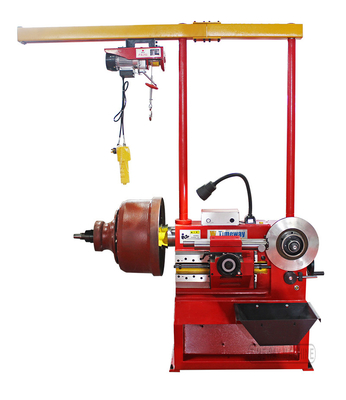 470KG Torno de tambor de freio T8465 / Máquina de corte de disco / Torno de freio de carro com competitivo