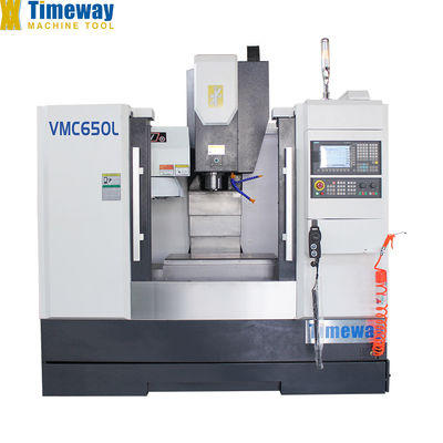 VMC650L Centro de Mecânica Vertical 700 mm Viagem de mesa ± 0,006 mm Operação de repetibilidade