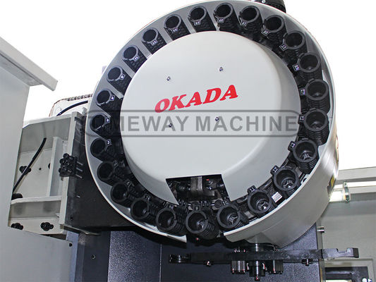 15/18.5 kW Potência do motor do fuso VMC1270L Centro de usinagem de fresagem vertical para metal