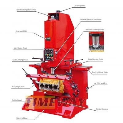 1350 kg Peso da máquina Máquina de perfuração fina vertical flutuante no ar FT7 para e para perfuração