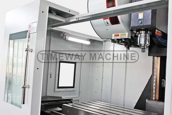 Centro de Mecânica Vertical CNC com capacidade de 24 revistas de ferramentas e máquina de fresagem de 3 eixos