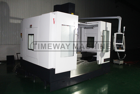 Centro de usinagem vertical CNC de alta precisão VMC1690 com capacidade de 24 revistas de ferramentas