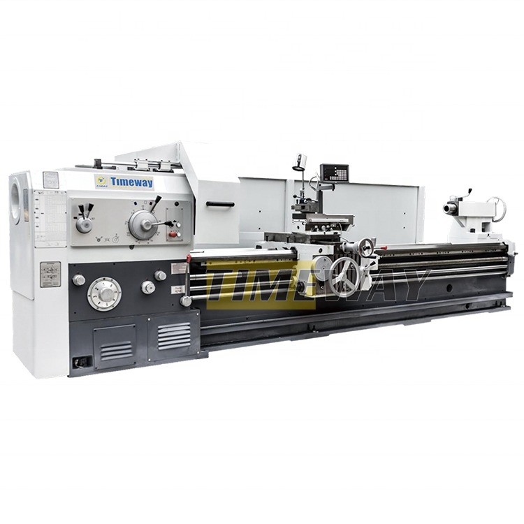 Máquina de torno horizontal de trabalho pesado com velocidade do fuso 3,15 315 rpm