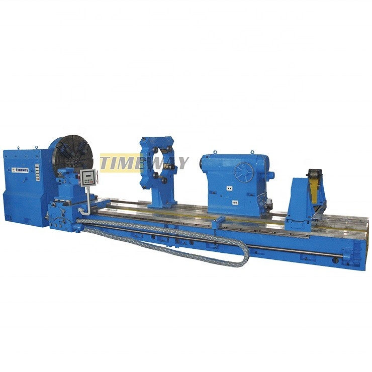75kW Spindle Motor Power Heavy Duty Horizontal Lathe Machine Com Grande Capacidade de Tamanho