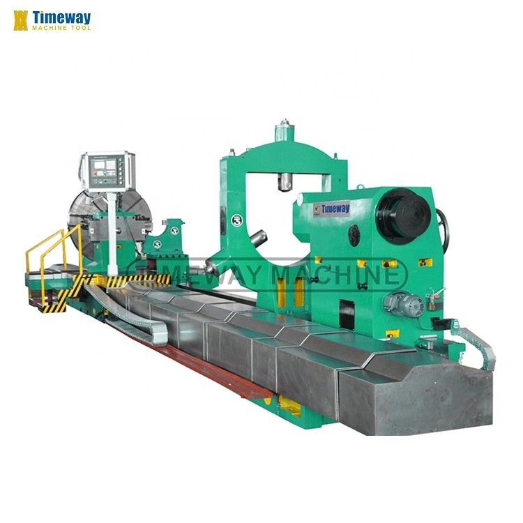7000mm Max. comprimento girado 40Ton Carga CNC máquina giratória de rolos horizontais de trabalho pesado