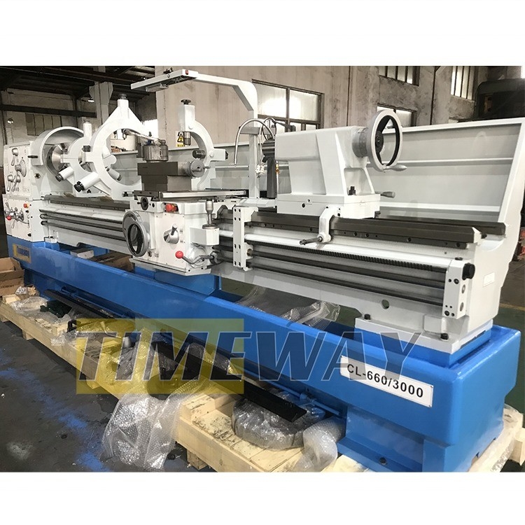 Max. swing over gap 900mm Universal Precision Gap-bed ou Bench Lathe / Tornos CL-660 para Fabricação Plant