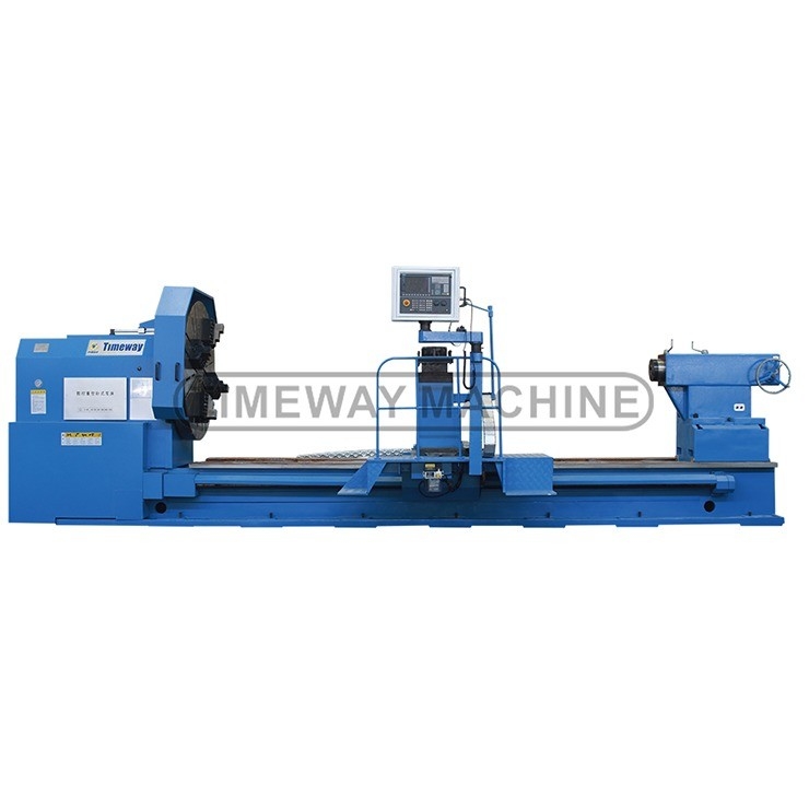 Fabricado em Máquina CNC horizontal plana de trabalho pesado com 320 r.p.m. Velocidade máxima do fuso