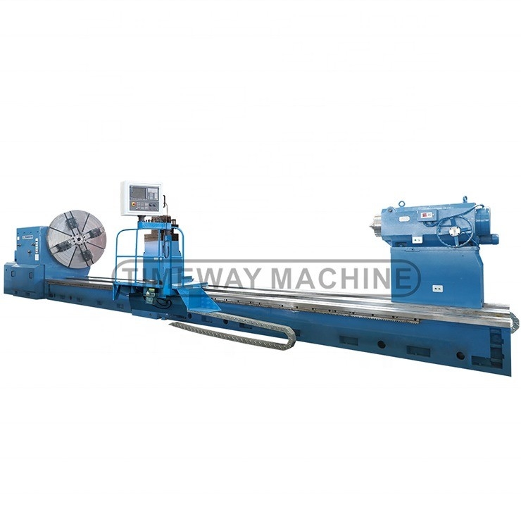 20000mm Max. Duração girada CNC Metal girando Full Automatic Flat Bed Torque para marcas