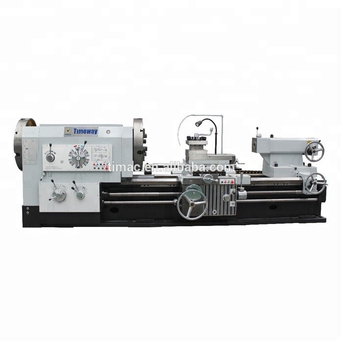 3 metros Máquina de torno convencional de duplo chuque para e Max. comprimento girado de 3000 mm
