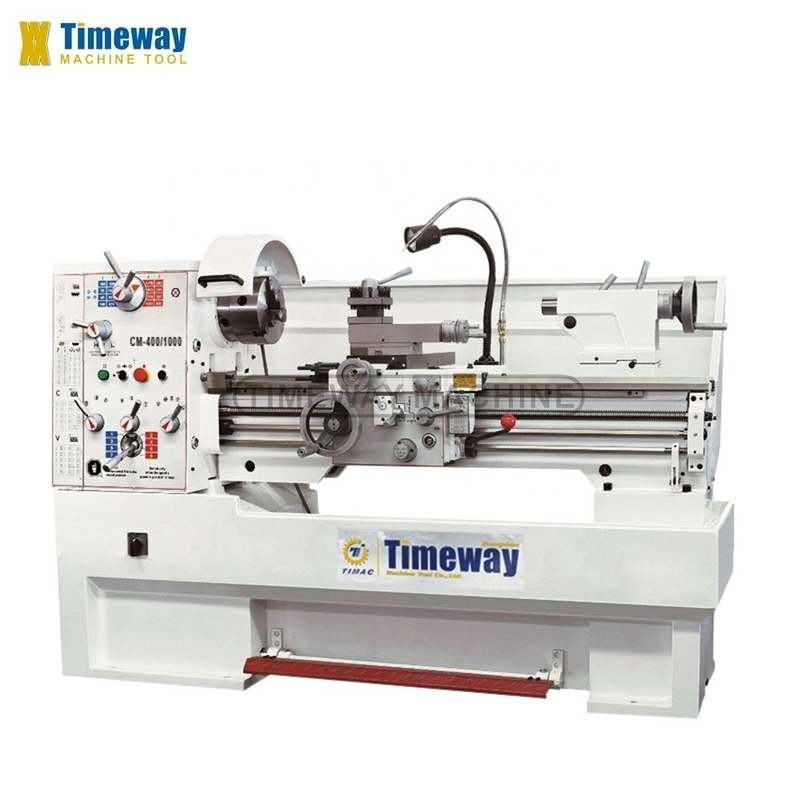 400-800mm Swing Taper da manga do tailstock MT4 Horizontal Precision Gap Bed Metal Lathe