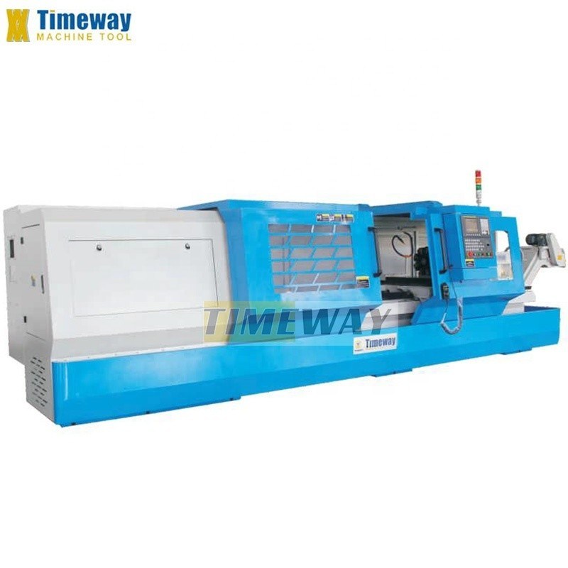Torno CNC de alta precisão com sistema de controle CNC GSK e potência de motor de fuso de 11kW