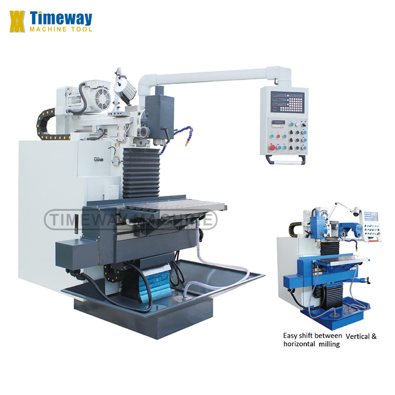 405mm X-axis Travel 3 Axis CNC Universal Ferramenta de Moagem de Máquina Com Cabeça Rotativa