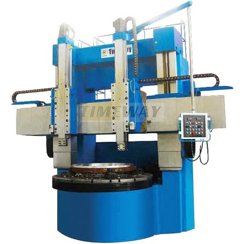 Torno vertical de coluna dupla da série VDL com 32400 KG Peso 2500 mm comprimento da peça