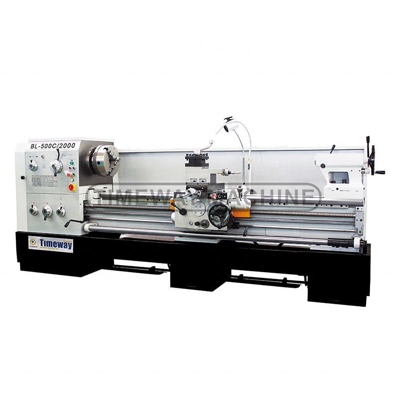 Precision BL-500C Gap Bed Lathe Max Processing Dia 500mm para Fabricação Industrial