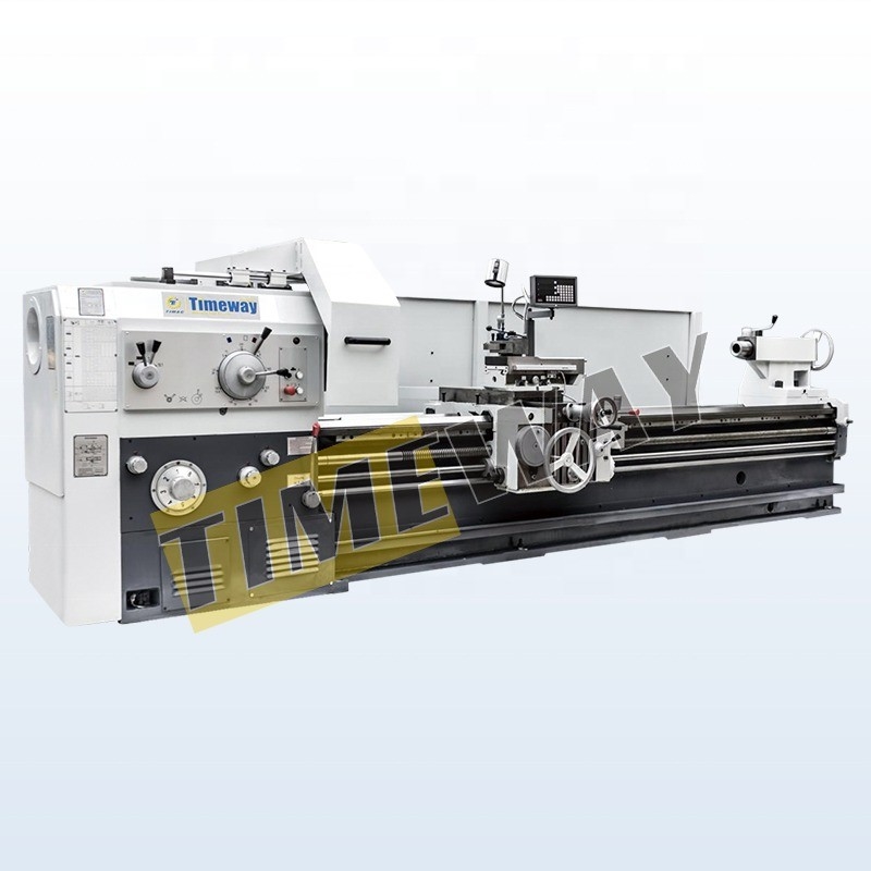 Máquina de torneamento manual de série AL de trabalho pesado de torneamento de metal com capacidade de carga de 6000 kg