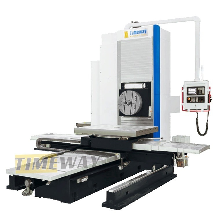 Sistema de controlo CNC de 5 eixos personalizado Máquina de fresagem de perfuramento horizontal para produção