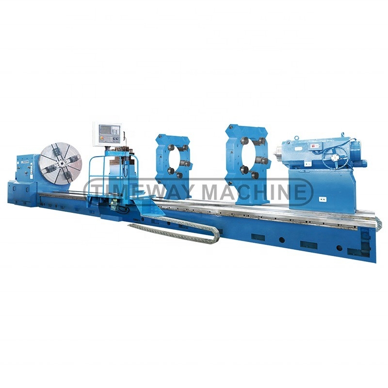 Acessível Flat Bed CNC Lathe AK-2000H 130mm furo de fuso e fabricado profissionalmente