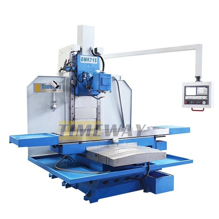 Máquina de fresagem de alta precisão de tipo de cama com sistema de controlo CNC FANUC