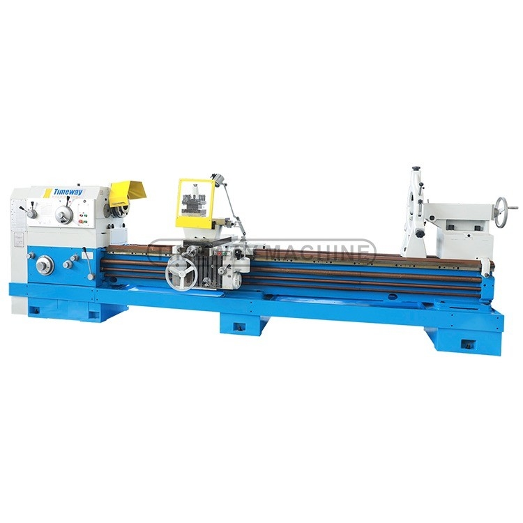 Máquina de torno horizontal de grande porte leve com potência de motor de fuso de 7,5 kW em 2023