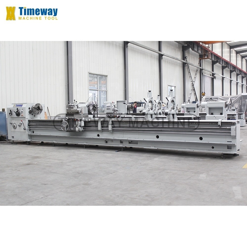 Timeway AL-1000 Torno horizontal pesado Alta precisão e peso de 8000 kg