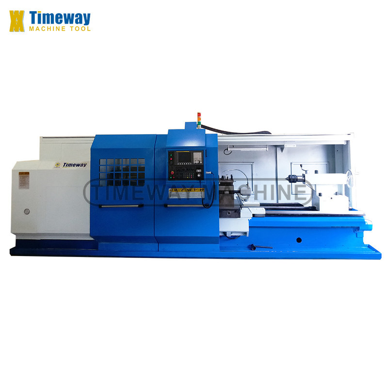 Máquina de perfuração de moagem de torneamento de metal AK-1000 Torno CNC de cama plana com alta rigidez