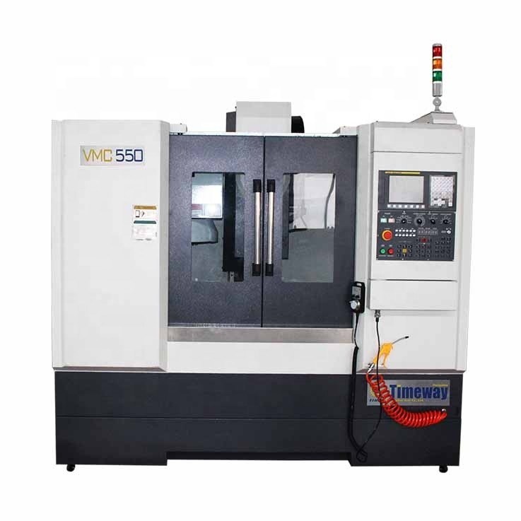 500mm Spindle Travel VMC550 3-eixo Linha Ferroviária Vertical Machining Center Máquina CNC