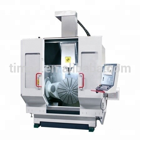 Sistema chinês GNC61CNC Centro de usinagem vertical de 5 eixos para produção de peças de trabalho complexas