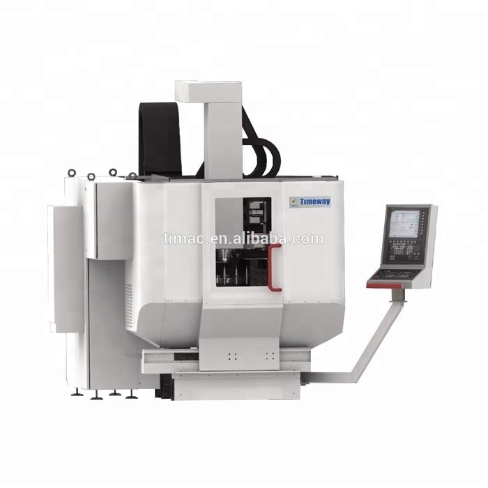16kW chinês GNC61CNC sistema CNC cinco eixos centro de usinagem vertical para corte de velocidade