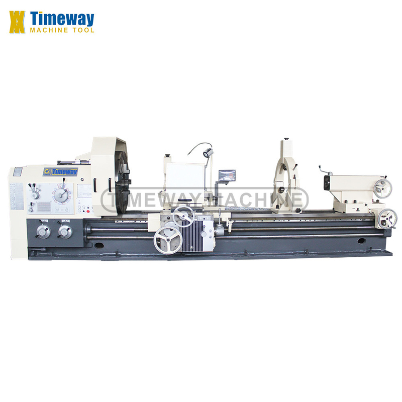 AL-1000B Máquina de torno horizontal de trabalho pesado Torno CNC normal com furo de fuso de 130 mm