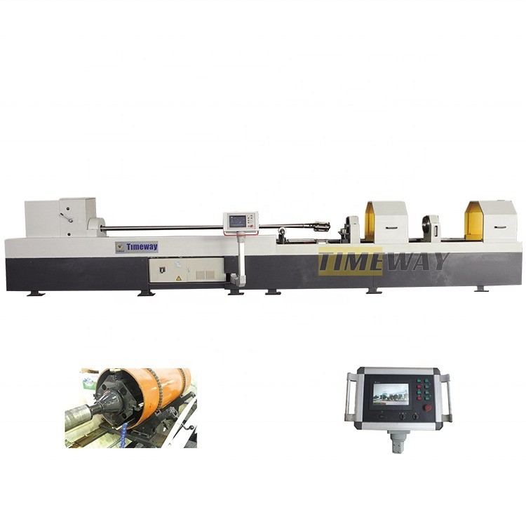 Máquina de aprimoramento de tubos de buraco profundo horizontal CNC de alta precisão