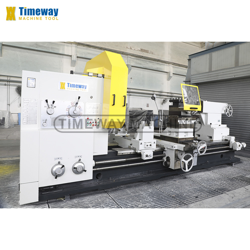 Máquina de torno horizontal de alta rigidez de trabalho pesado AL-2000 para torneamento industrial de metais