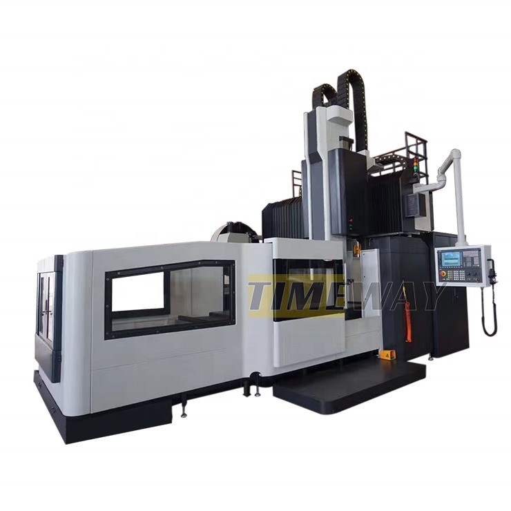 Máquina de fresagem de alta precisão de tipo gantry com 3 eixos e 0,008 mm Repetitividade X/Y/Z