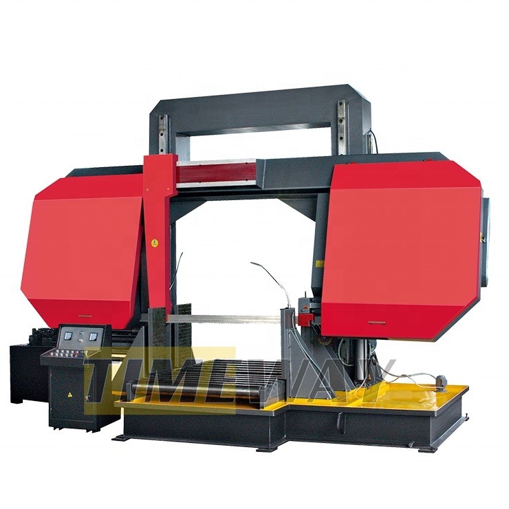 Máquina de serração de banda metálica semiautomática de pórtico competitiva com tensão de 220-380V