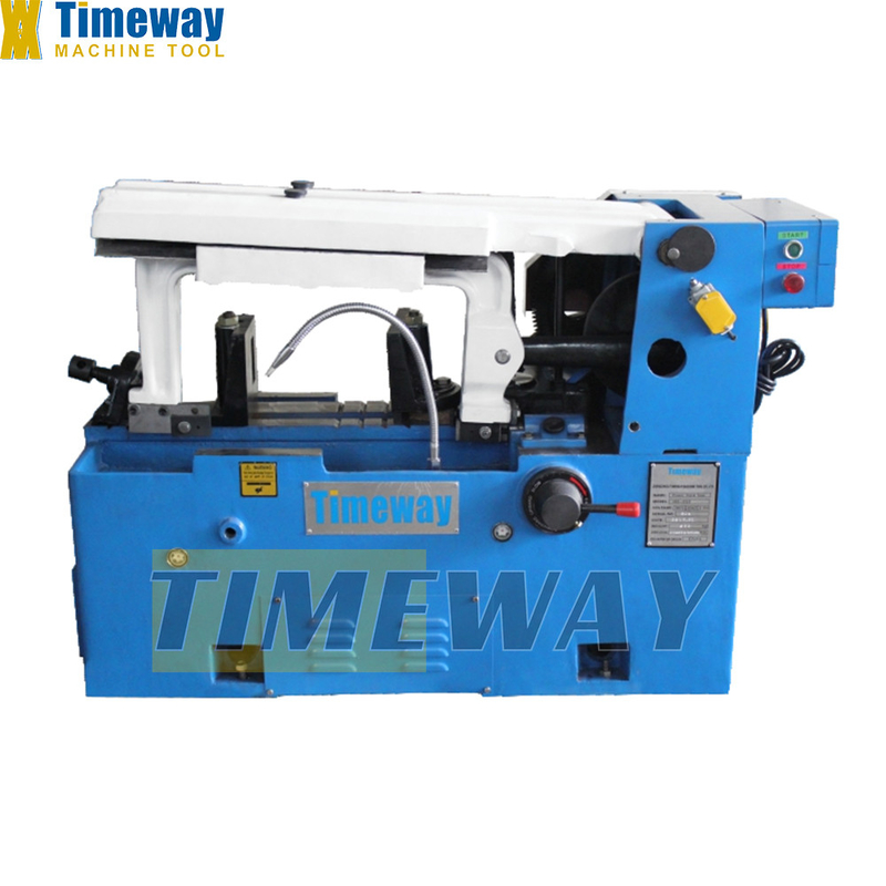Máquina de serrar Hs7016 Hs7025 para processamento de metais com potência de motor de 0,37 / 1,5 kW