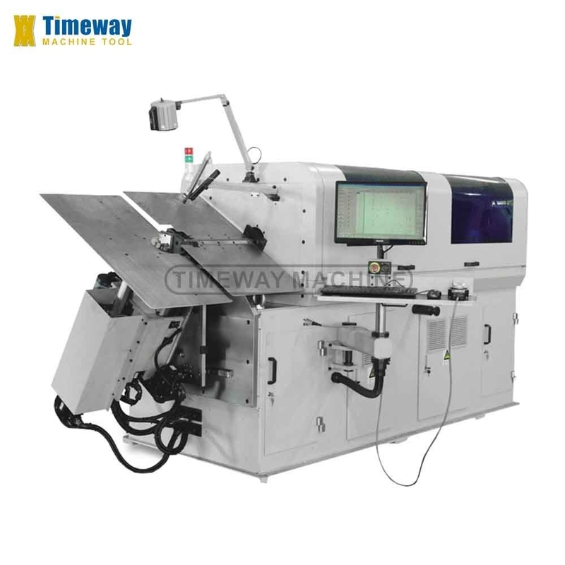 Máquina de mola de dobra de fio CNC de 8 eixos A solução definitiva para a produção automatizada